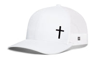 Side Cross Trucker Hat  |  Christian Snapback