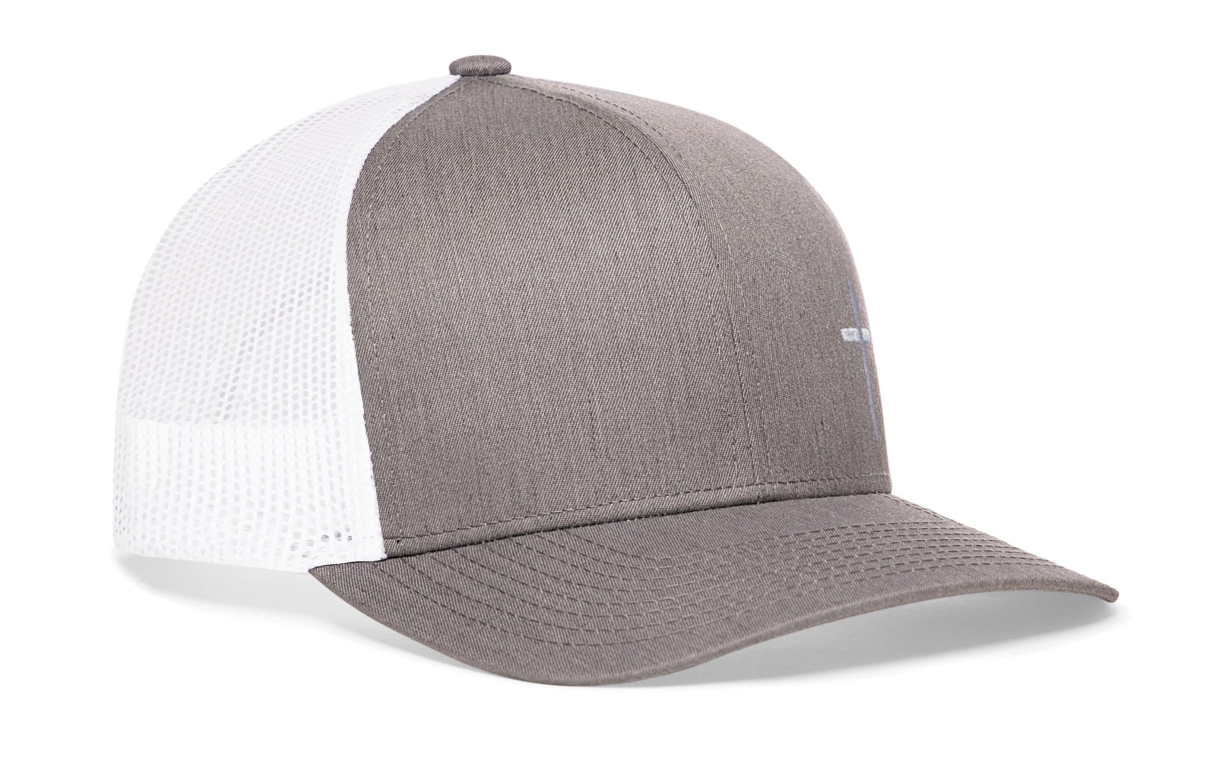 Side Cross Trucker Hat  |  Christian Snapback