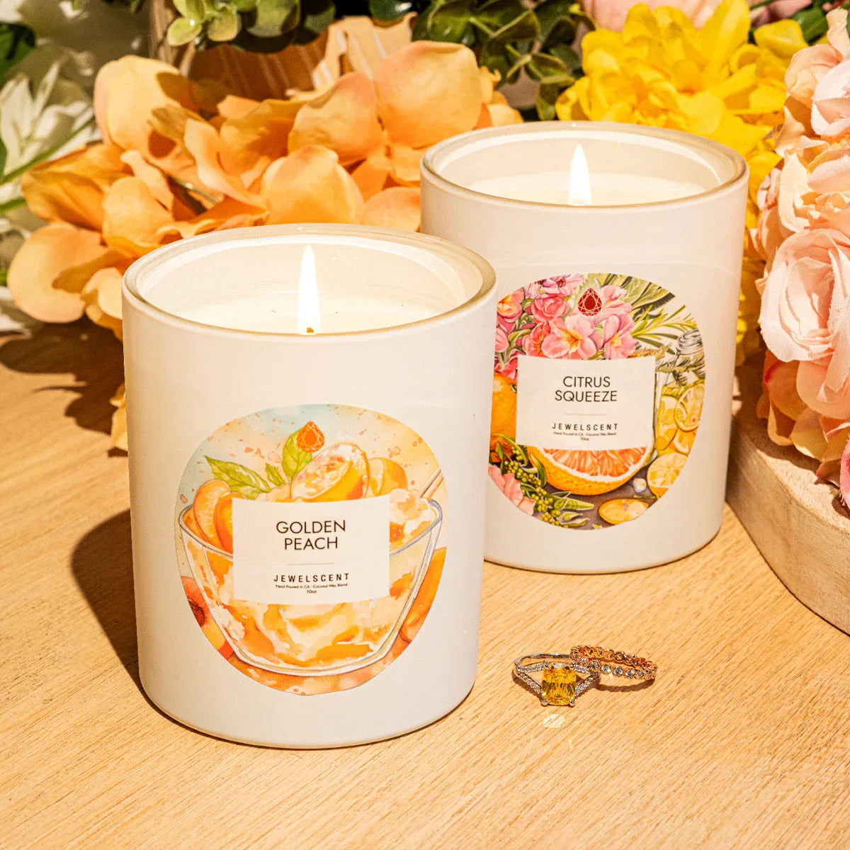 Citrus Squeeze 10oz Signature Jewelry Candle - BIG FRENCHIES