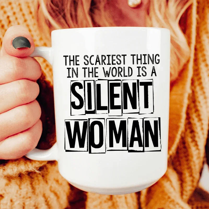 Silent Woman Ceramic Mug 15 oz - BIG FRENCHIES