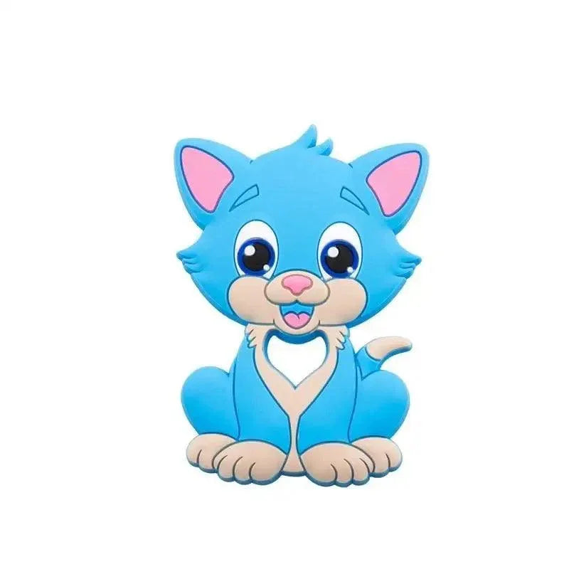Silicone Baby Teethers Turtle 1PC Food Grade Animal Silicone Tiny Rod Children's Goods Nurse Gift Baby Teether Toys Bite Bites - BIG FRENCHIES