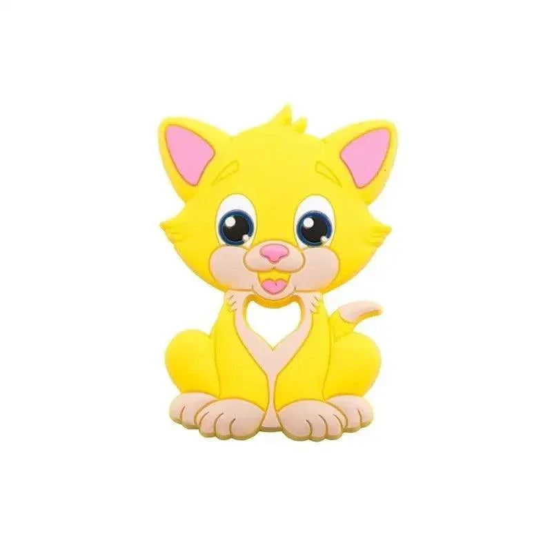 Silicone Baby Teethers Turtle 1PC Food Grade Animal Silicone Tiny Rod Children's Goods Nurse Gift Baby Teether Toys Bite Bites - BIG FRENCHIES