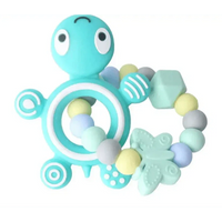 Silicone Baby Teethers Turtle 1PC Food Grade Animal Silicone Tiny Rod Children's Goods Nurse Gift Baby Teether Toys Bite Bites - BIG FRENCHIES