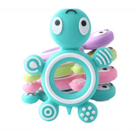 Silicone Baby Teethers Turtle 1PC Food Grade Animal Silicone Tiny Rod Children's Goods Nurse Gift Baby Teether Toys Bite Bites - BIG FRENCHIES