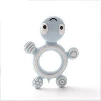 Silicone Baby Teethers Turtle 1PC Food Grade Animal Silicone Tiny Rod Children's Goods Nurse Gift Baby Teether Toys Bite Bites - BIG FRENCHIES