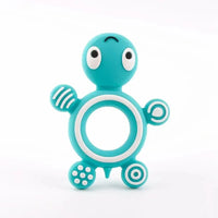 Silicone Baby Teethers Turtle 1PC Food Grade Animal Silicone Tiny Rod Children's Goods Nurse Gift Baby Teether Toys Bite Bites - BIG FRENCHIES