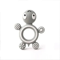 Silicone Baby Teethers Turtle 1PC Food Grade Animal Silicone Tiny Rod Children's Goods Nurse Gift Baby Teether Toys Bite Bites - BIG FRENCHIES