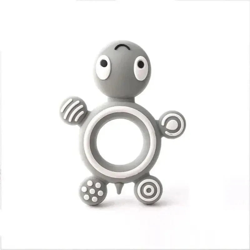 Silicone Baby Teethers Turtle 1PC Food Grade Animal Silicone Tiny Rod Children's Goods Nurse Gift Baby Teether Toys Bite Bites - BIG FRENCHIES
