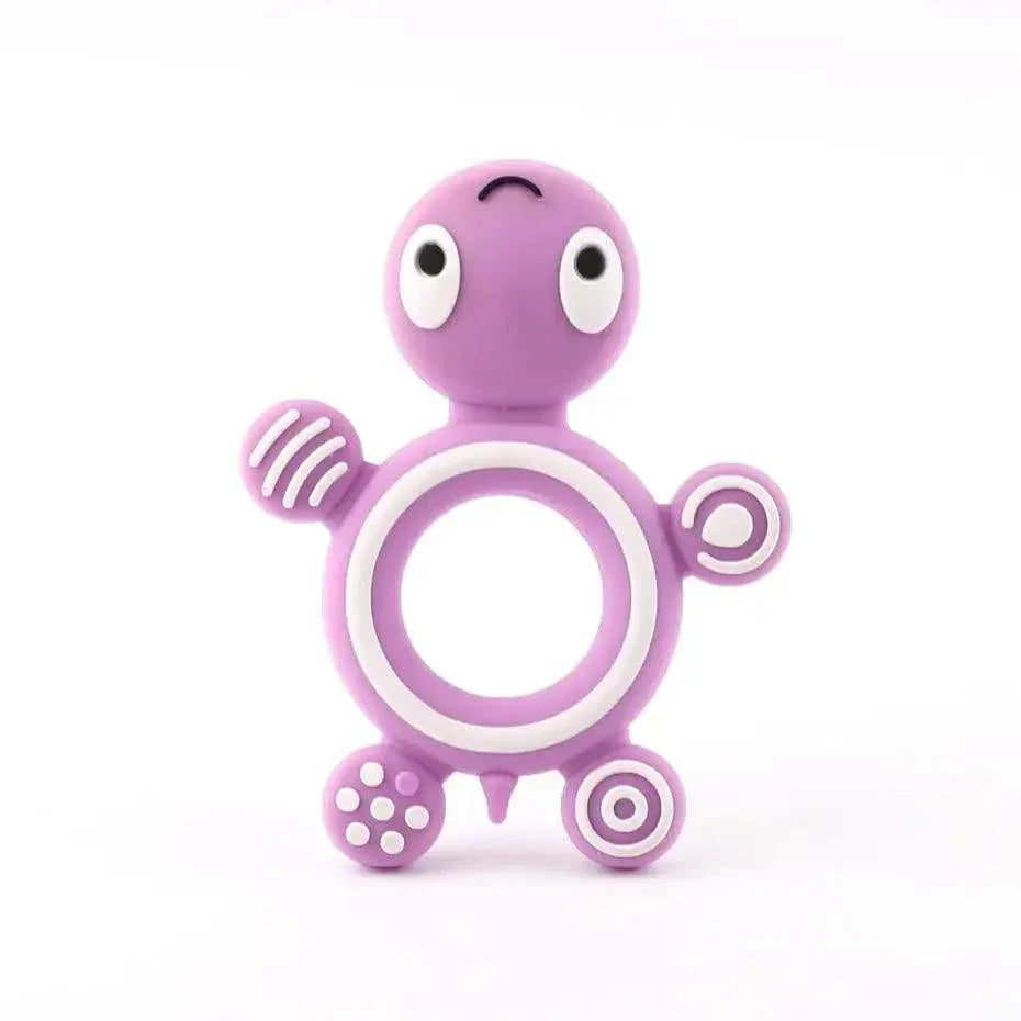 Silicone Baby Teethers Turtle 1PC Food Grade Animal Silicone Tiny Rod Children's Goods Nurse Gift Baby Teether Toys Bite Bites - BIG FRENCHIES
