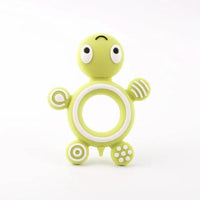 Silicone Baby Teethers Turtle 1PC Food Grade Animal Silicone Tiny Rod Children's Goods Nurse Gift Baby Teether Toys Bite Bites - BIG FRENCHIES