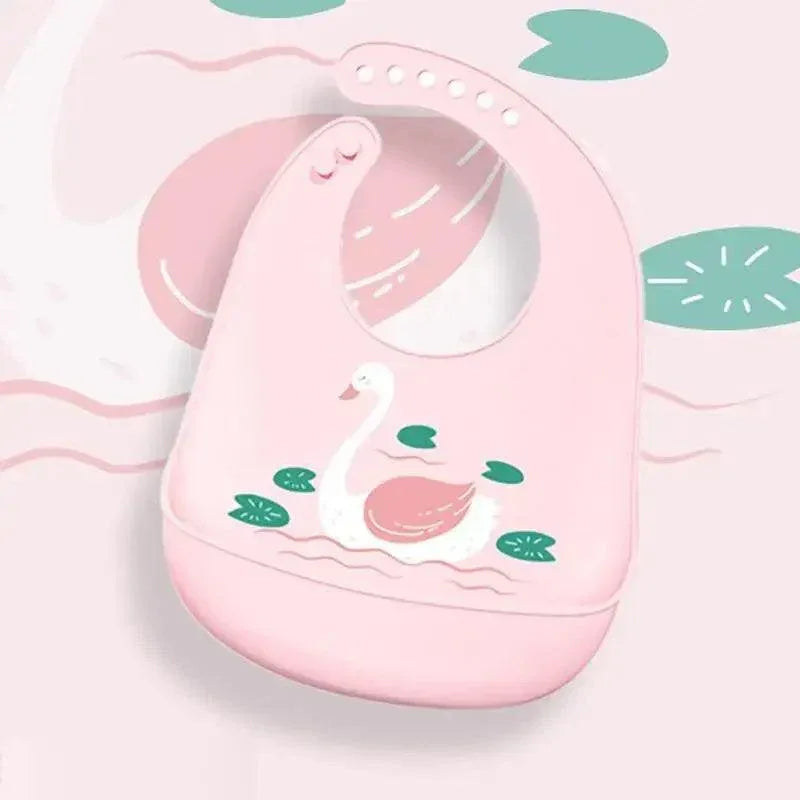 Silicone Bibs For Kids Newborn Baby Feeding Tableware Waterproof Baby Bibs For Toddler Bib For Kids - BIG FRENCHIES