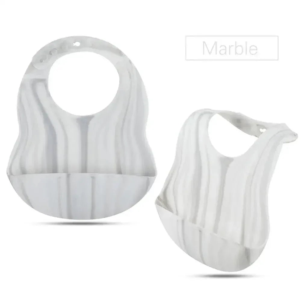 Silicone Bibs For Kids Newborn Baby Feeding Tableware Waterproof Baby Bibs For Toddler Bib For Kids - BIG FRENCHIES