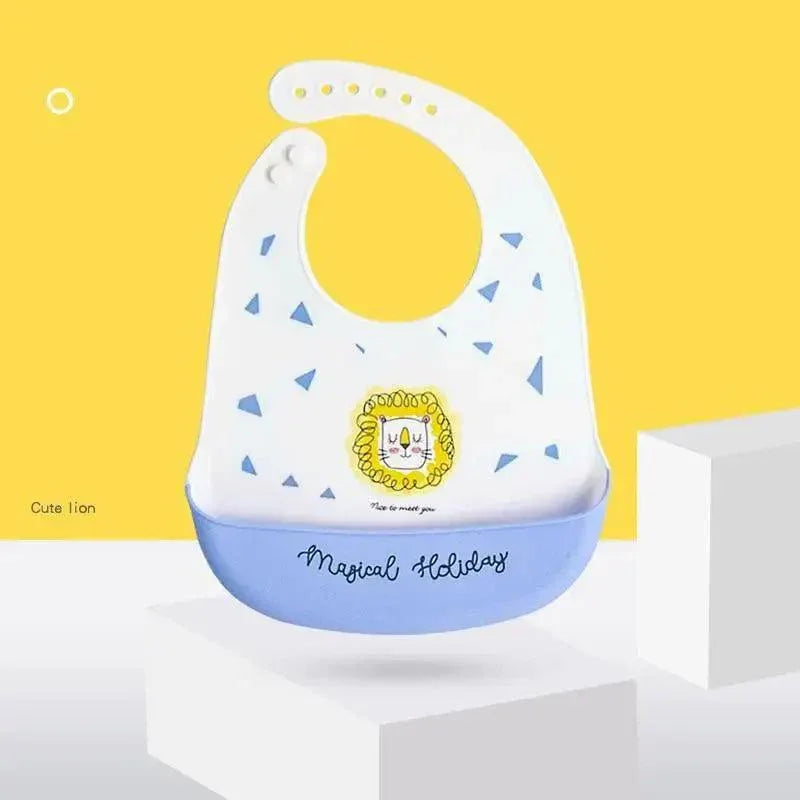 Silicone Bibs For Kids Newborn Baby Feeding Tableware Waterproof Baby Bibs For Toddler Bib For Kids - BIG FRENCHIES