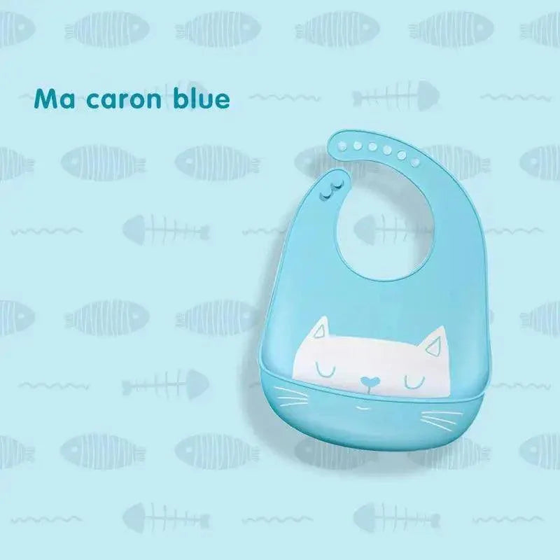 Silicone Bibs For Kids Newborn Baby Feeding Tableware Waterproof Baby Bibs For Toddler Bib For Kids - BIG FRENCHIES