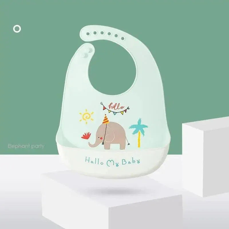 Silicone Bibs For Kids Newborn Baby Feeding Tableware Waterproof Baby Bibs For Toddler Bib For Kids - BIG FRENCHIES