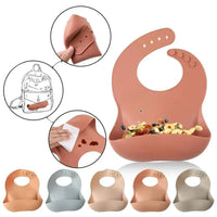 Silicone Bibs For Kids Newborn Baby Feeding Tableware Waterproof Baby Bibs For Toddler Bib For Kids - BIG FRENCHIES