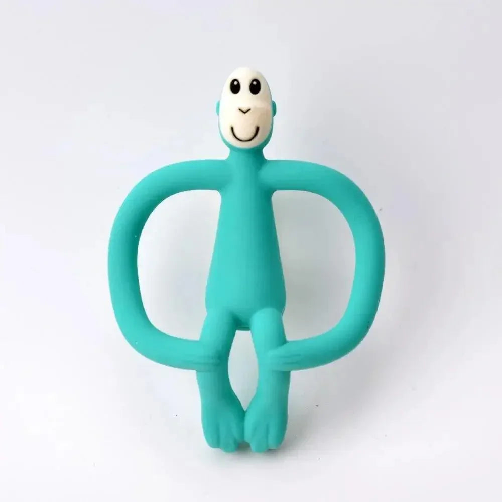 Silicone Cartoon Monkey Toddler Molar Teeth Pain Relief Tool Kids Teether Teething Beads Baby Shower Gift - BIG FRENCHIES