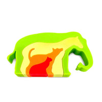 Silicone Nesting Animal Puzzle - BIG FRENCHIES