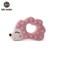Silicone Teether Rodent Cartoon Animals 1pc Food Grade Silicone Pandents, Teething Toys For Teeth Tiny Rod Baby Teethers Gift - BIG FRENCHIES