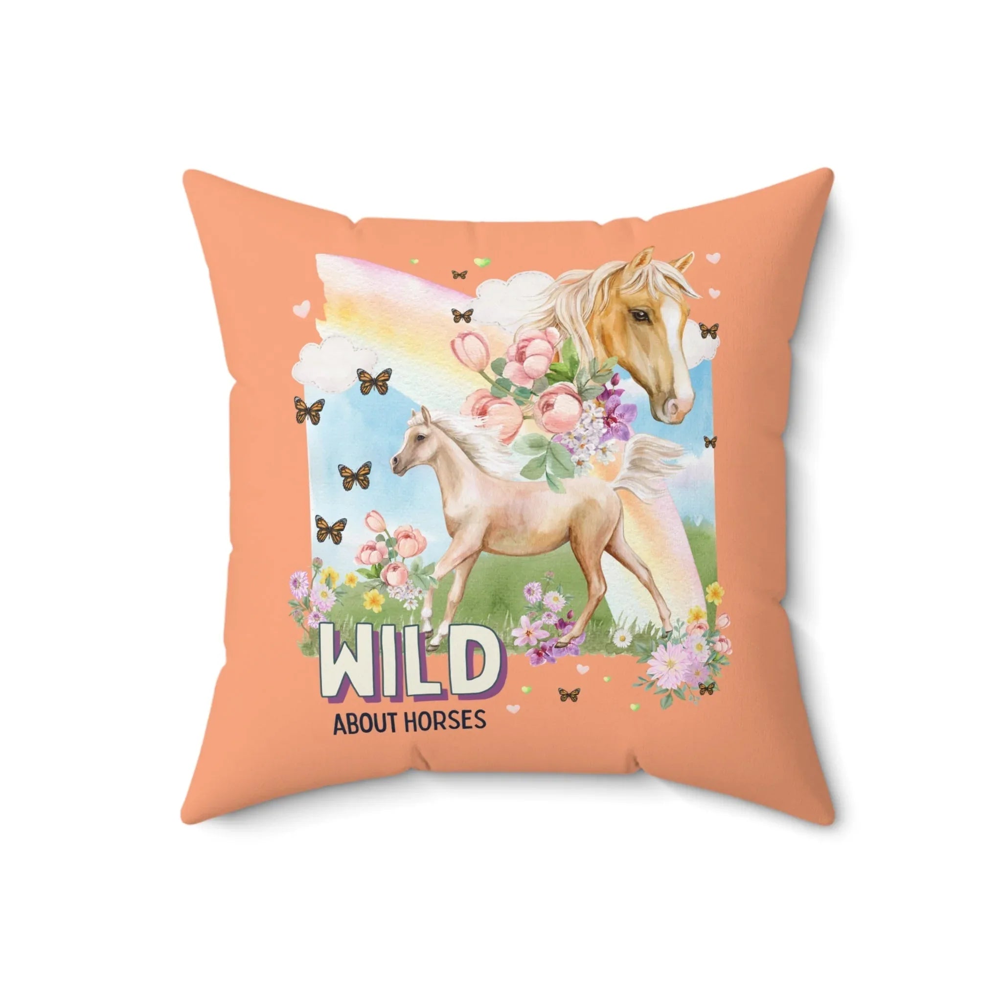 Silly and Kitschy Horse Pillow - BIG FRENCHIES