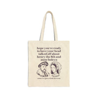 Anne Boleyn + Henry the 8th Tote - BIG FRENCHIES