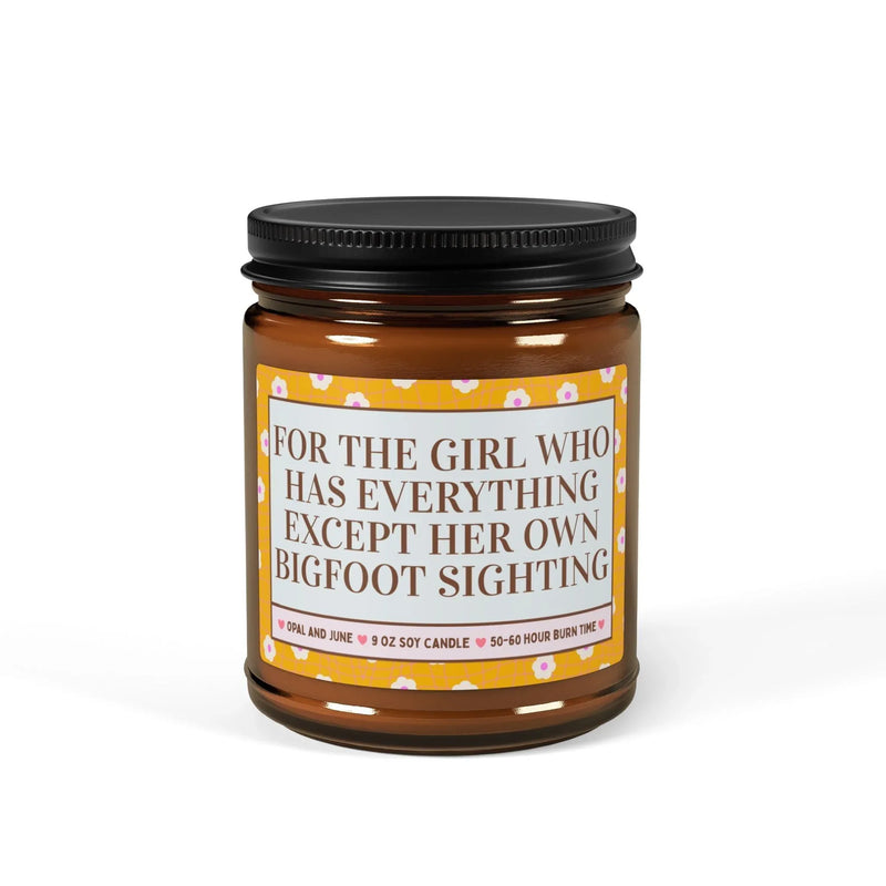 Bigfoot Sightings Candle - BIG FRENCHIES
