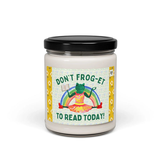 Bookish Frog Candle - BIG FRENCHIES