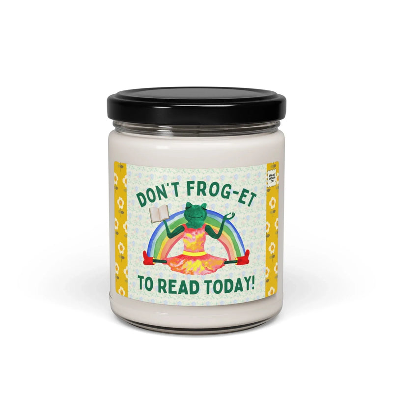 Bookish Frog Candle - BIG FRENCHIES