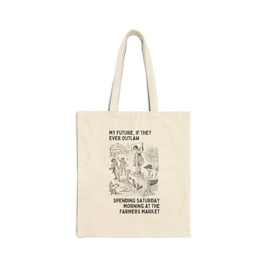 Silly Farmers Market Lover Tote - BIG FRENCHIES