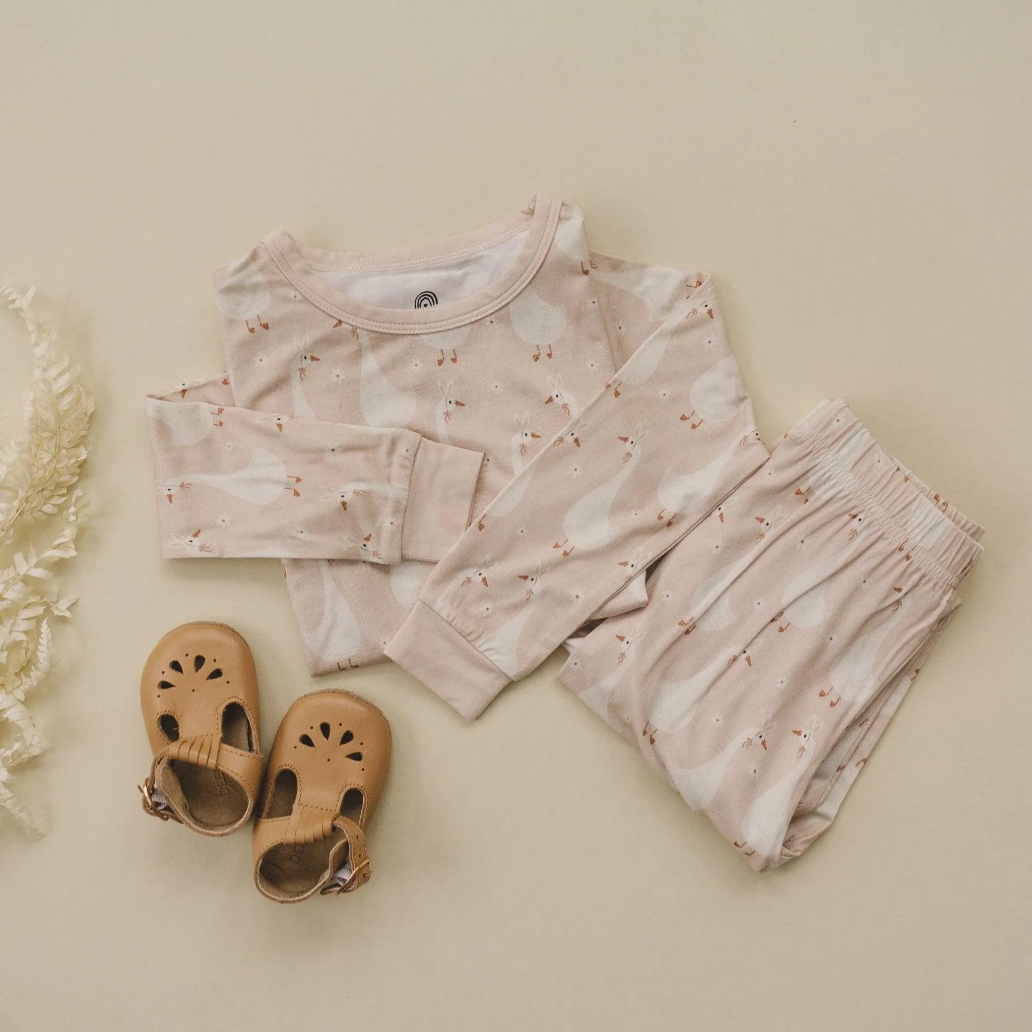 Silly Goose on the Loose 2pc Bamboo Pajamas - BIG FRENCHIES