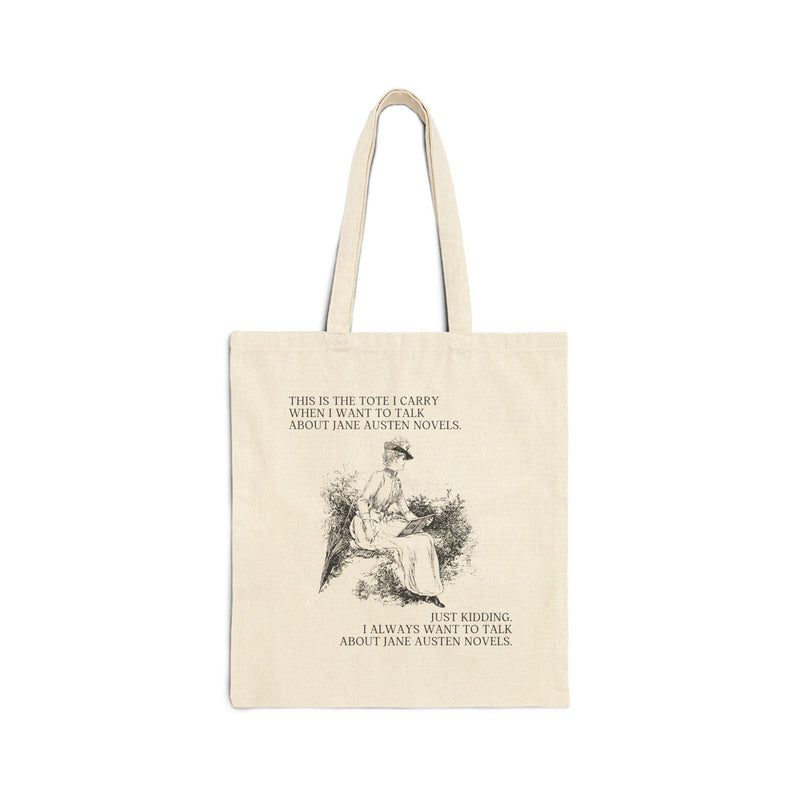 Silly Jane Austen Tote Bag - BIG FRENCHIES