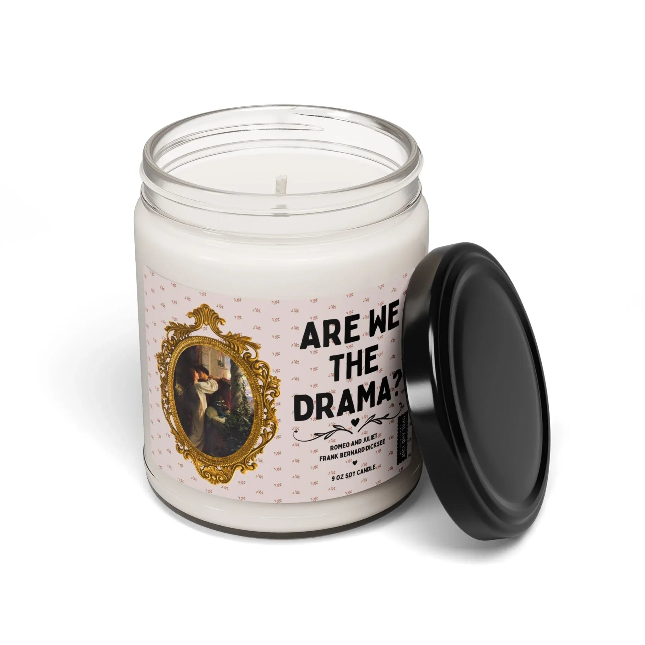 Silly Romeo and Juliet Candle