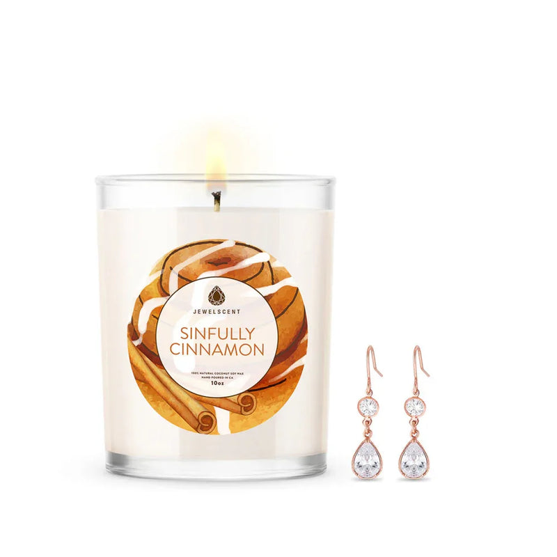Sinfully Cinnamon 10oz Signature Jewelry Candle - BIG FRENCHIES
