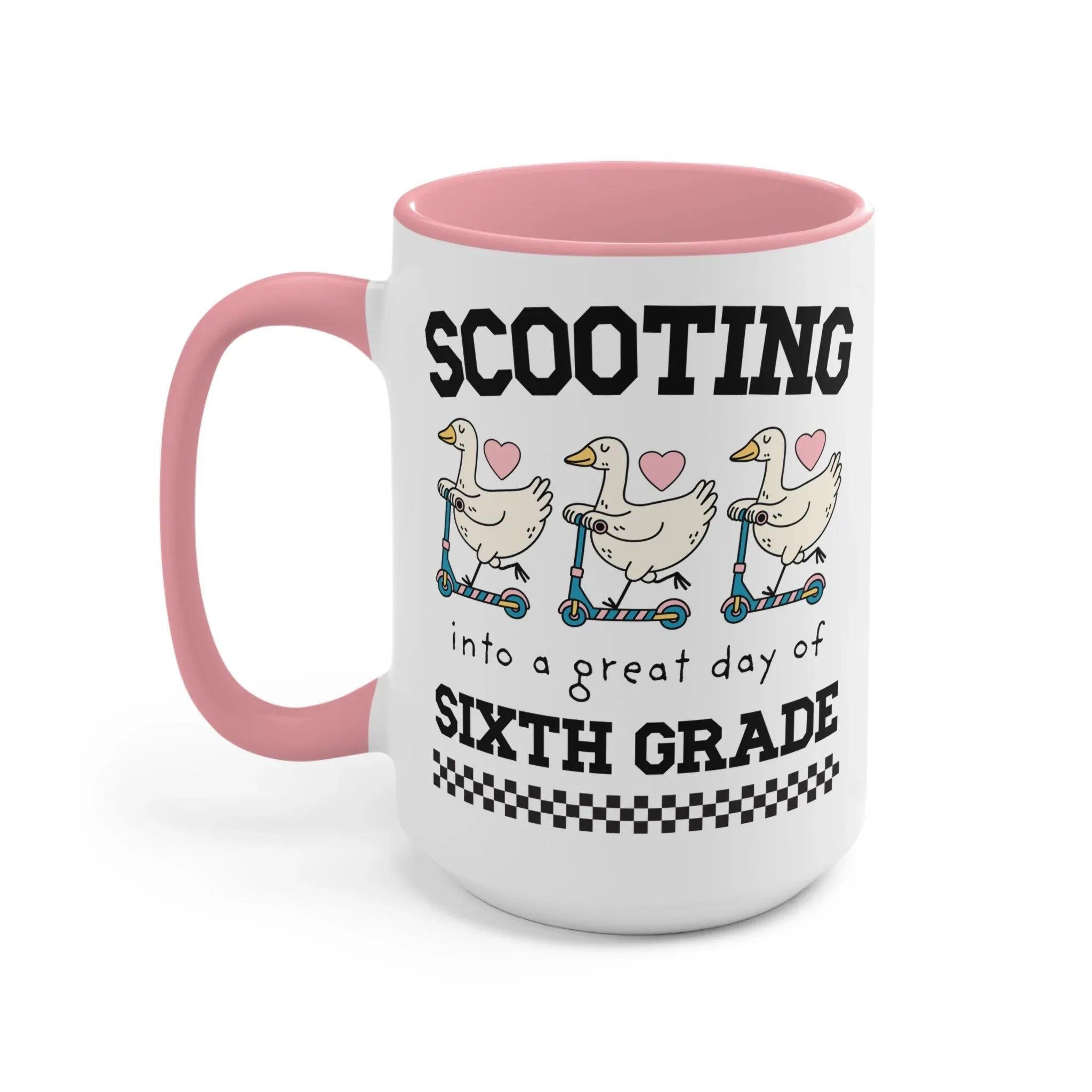 Scooting into Sixth Grade Mug - BIG FRENCHIES