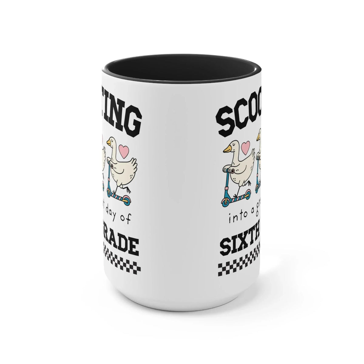 Scooting into Sixth Grade Mug - BIG FRENCHIES