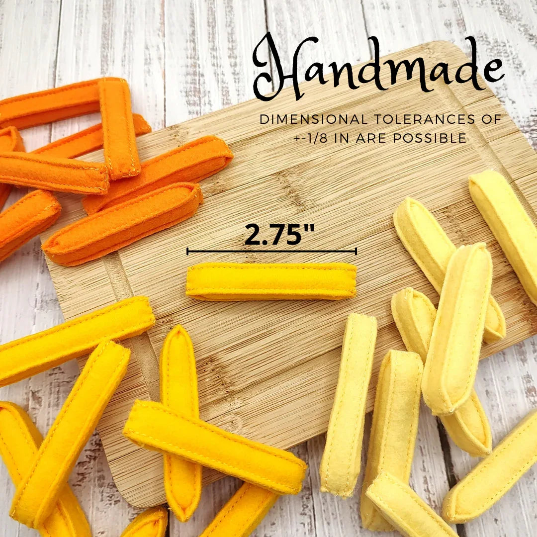 French fries, roasted sweet potato play food - BIG FRENCHIES