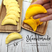 Pasta agnolotti, pierogi, dumplings, vareniki play food - BIG FRENCHIES