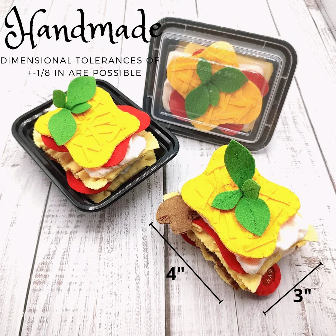 Lasagna felt, make your set - BIG FRENCHIES