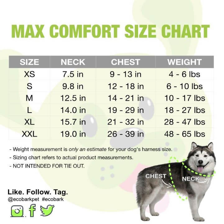 EcoBark Nautical Dog Harness - Over-the-Head Soft Mesh Vest Halter for Small to Medium Dogs - BIG FRENCHIES