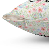 Skeleton Halloween Whimsigoth Pillow: Unfinished Book Series Give Me The Creeps - BIG FRENCHIES