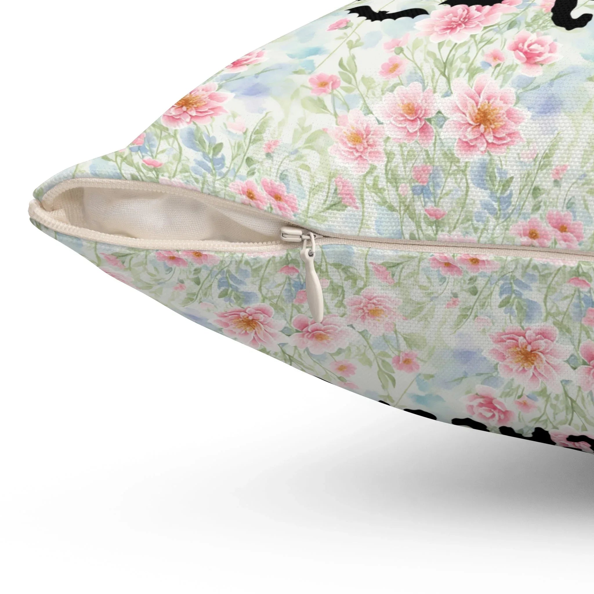 Skeleton Halloween Whimsigoth Pillow: Unfinished Book Series Give Me The Creeps - BIG FRENCHIES