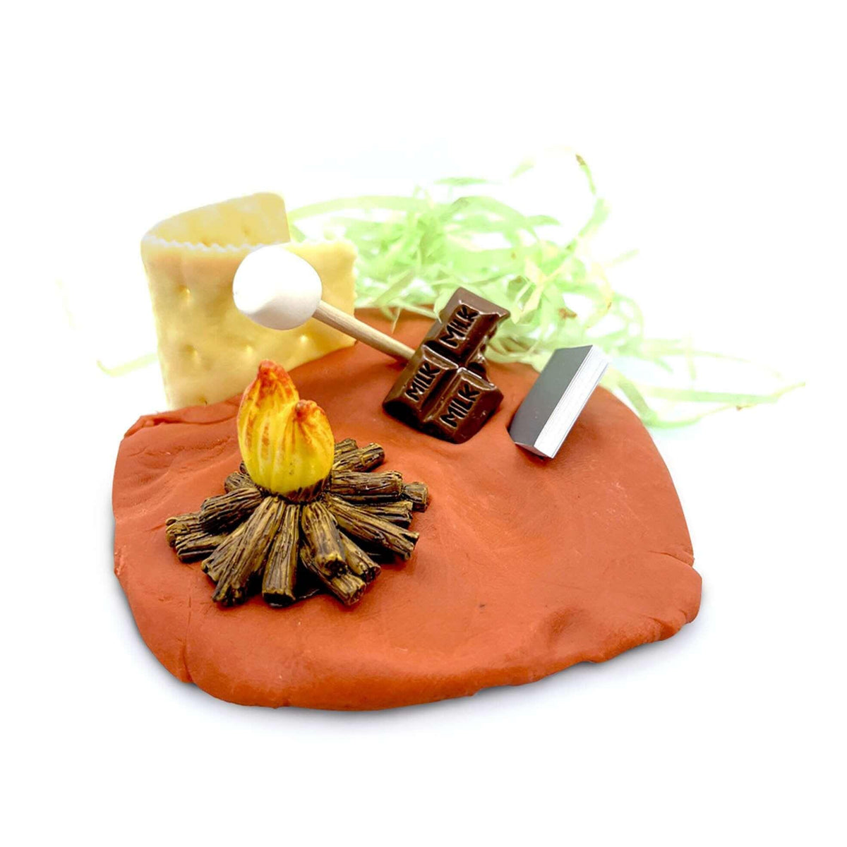 S'mores fun, Playdough Jar - BIG FRENCHIES