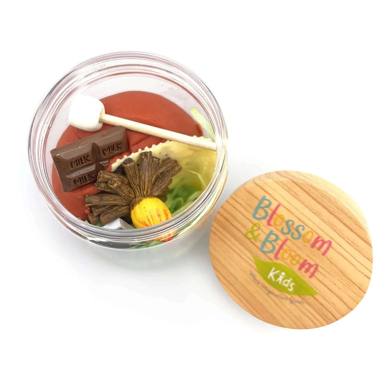 S'mores fun, Playdough Jar - BIG FRENCHIES