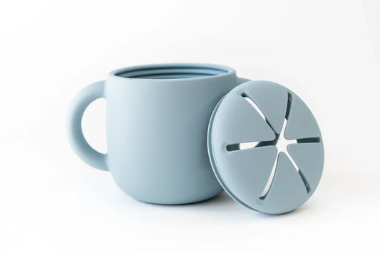 Duck Egg Blue Snack Cup - BIG FRENCHIES
