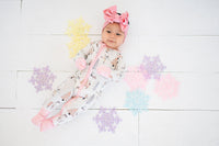 Snow Day Pink (Convertible Zip Footies) - BIG FRENCHIES