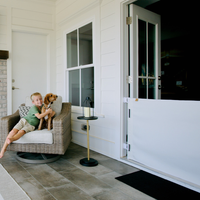 Milliken® Fabric Baby & Pet Safety Gate – Indoor/Outdoor, Durable & Stylish | fit openings from 27.6" to 55" wide and stand 33"