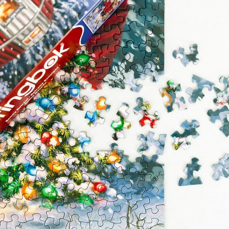 Snowy Retreat 1000 Piece Jigsaw Puzzle by Springbok Puzzles - BIG FRENCHIES