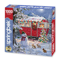 Snowy Retreat 1000 Piece Jigsaw Puzzle by Springbok Puzzles - BIG FRENCHIES