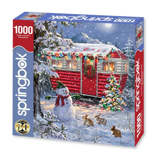 Snowy Retreat 1000 Piece Jigsaw Puzzle by Springbok Puzzles - BIG FRENCHIES