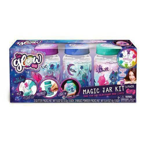 So Glow DIY - 3 Pack Mini Jar - Blue/Purple/Teal - BIG FRENCHIES